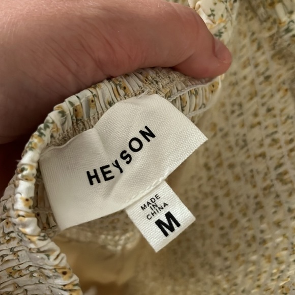 Floral Smocked Top - Picture 6 of 6